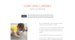 Desktop Screenshot of coryandlindsey.com